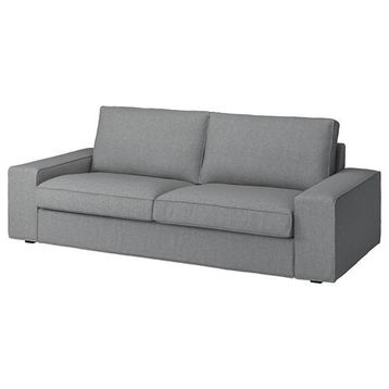IKEA Kivik Tibbleby Bej-Gri 3'lü Kanepe