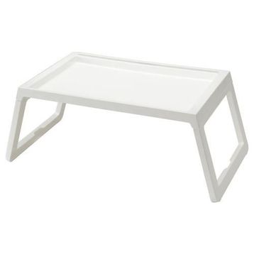 IKEA Klıpsk Beyaz 56x36x26 cm Yatak Tepsisi