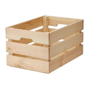 IKEA Knagglıg Çam 46x31x25 cm Kutu