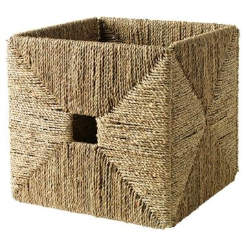 IKEA Knıpsa Deniz Sazı 32x33x32 cm Sepet