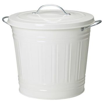 IKEA Knodd Beyaz 16 lt Çöp Kutusu