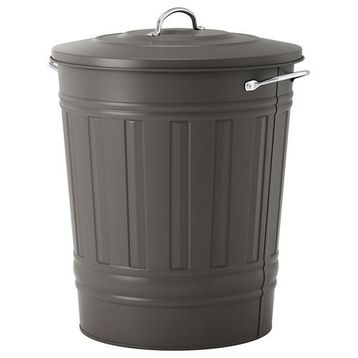 IKEA Knodd Gri 40 lt Çöp Kutusu