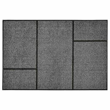IKEA Köge Gri-Siyah 102x152 cm Paspas