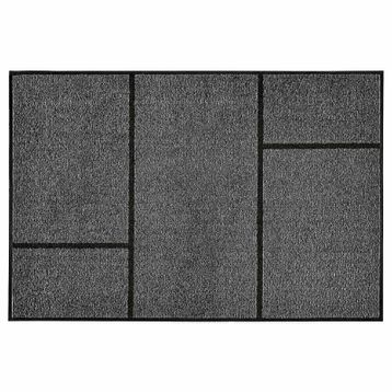 IKEA Köge Gri-Siyah 102x152 cm Paspas