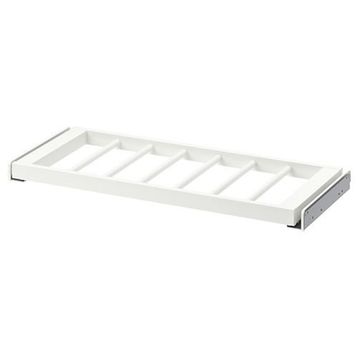 IKEA Komplement Beyaz 100x35 cm Sürgülü Pantolon Askısı