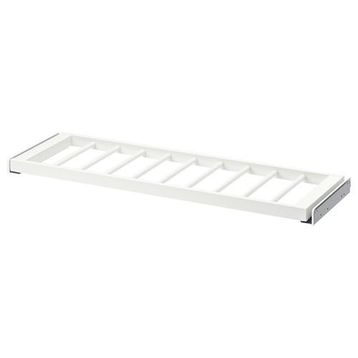 IKEA Komplement Beyaz 100x35 cm Sürgülü Pantolon Askısı