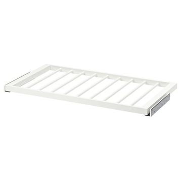 IKEA Komplement Beyaz 100x35 cm Sürgülü Pantolon Askısı