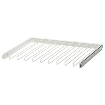 IKEA Komplement Beyaz 75x58 cm Sürgülü Pantolon Askısı