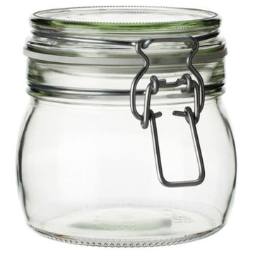 IKEA Korken Cam 0.5 L Kavanoz