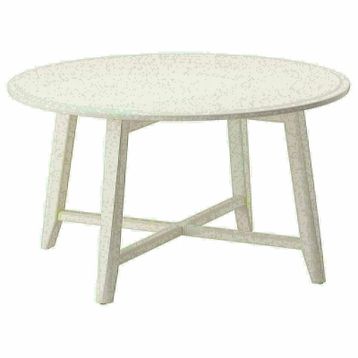 IKEA Kragsta Beyaz 90 cm Orta Sehpa