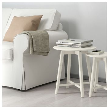 IKEA Kragsta Beyaz Sehpa Seti
