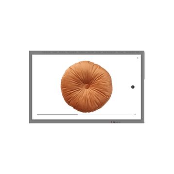 IKEA KRANSBORRE 40 cm Altın Kahverengi Kırlent