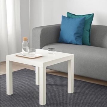 IKEA Lack 55x55 cm Beyaz Yan Sehpa