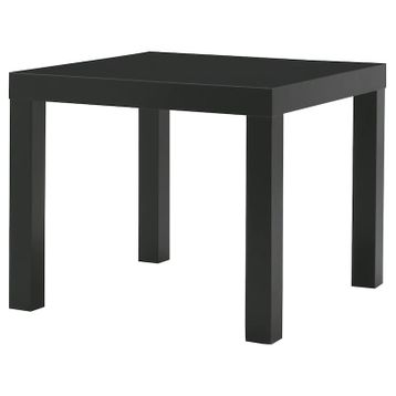 IKEA Lack Siyah 55x55 cm Yan Sehpa