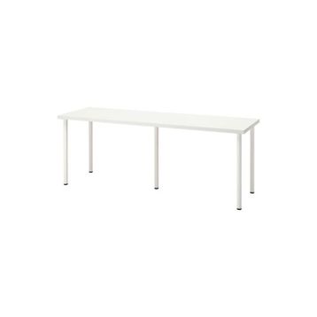 IKEA Lagkapten/Adils Beyaz 200x60 cm Çalışma Masası