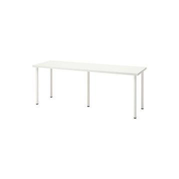 IKEA Lagkapten/Adils Beyaz 200x60 cm Çalışma Masası