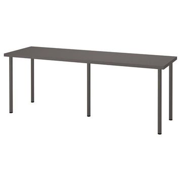 IKEA Lagkapten/Adils Beyaz 200x60 cm Çalışma Masası