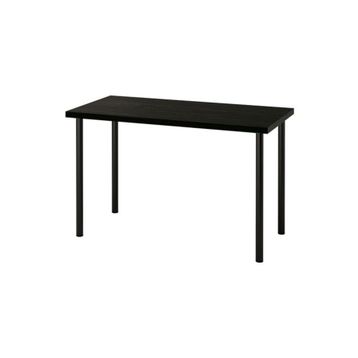 IKEA LAGKAPTEN/ADILS çalışma masası, venge-siyah, 120x60 cm