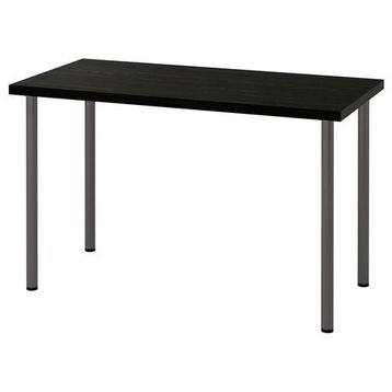 IKEA Lagkapten/Adils Venge-Koyu Gri 120x60 cm Çalışma Masası