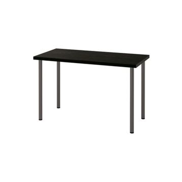 IKEA Lagkapten/Adils Venge-Koyu Gri 120x60 cm Çalışma Masası