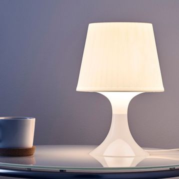 IKEA Lampan Beyaz Abajur