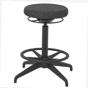 IKEA Lidkullen Gunnared Koyu Gri Tabure