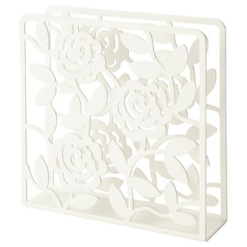 IKEA Liksidig Beyaz 16x16 cm Peçetelik