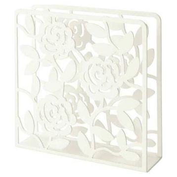 IKEA Liksidig Beyaz 16x16 cm Peçetelik