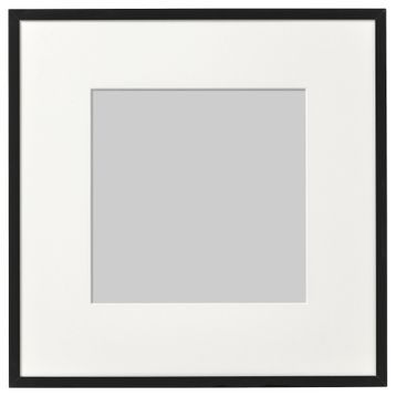 IKEA LOMVIKEN Çerçeve Siyah 32x32 cm