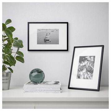 IKEA LOMVIKEN Çerçeve Siyah 32x32 cm