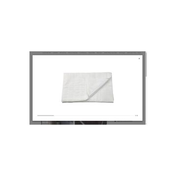 IKEA Luddros 180x200 cm Beyaz Alez