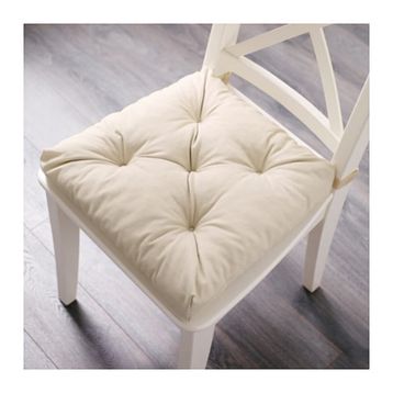 IKEA Malında Ekru 40x35x38x7 cm Sandalye Minderi