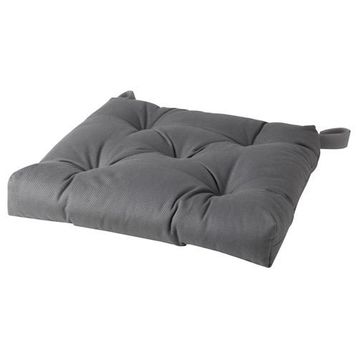 IKEA Malında Gri 40x35x38x7 cm Sandalye Minderi