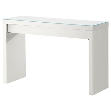 IKEA Malm Beyaz 120x41 cm Makyaj Masası