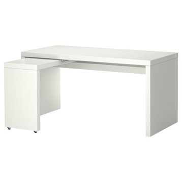 IKEA MALM Çalışma Masası Beyaz 151x65 cm