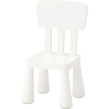 IKEA Mammut Beyaz Çocuk Sandalyesi
