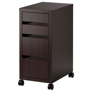 IKEA Mıcke Venge 35x75 cm Tekerlekli Keson