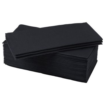 IKEA Mottaga Siyah 38x38 cm Peçete