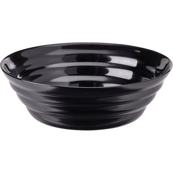 IKEA Natbarb 18 Parça Siyah Yemek Takımı