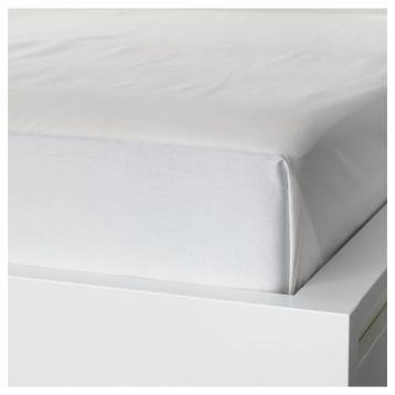 IKEA Nattjasmin Beyaz 150x260 cm Tek Kişilik Çarşaf