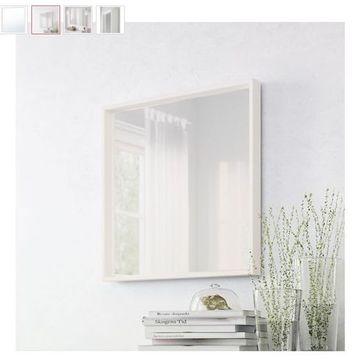 IKEA NISSEDAL Ayna Beyaz 65x65 cm