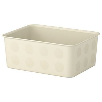 IKEA NOJIG 20x25x10 cm Bej Kutu