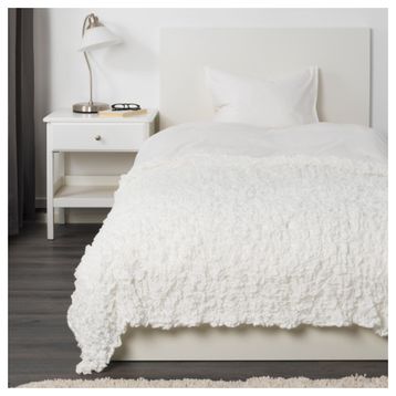 IKEA Ofelia Beyaz 130x170 cm Yatak Örtüsü