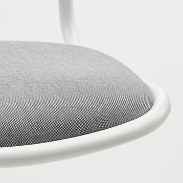 IKEA Örfjall Beyaz Vissle Açık Gri Çocuk Çalışma Sandalyesi
