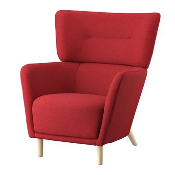 IKEA Oskarshamn Tonerud Kırmızı Tekli Koltuk