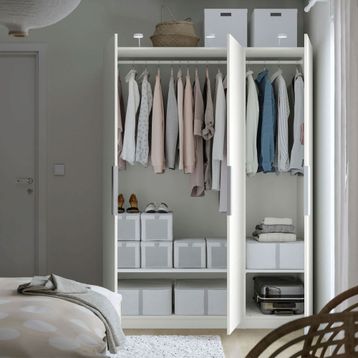 IKEA Pax Forsand Beyaz 150x60x201 cm Gardırop