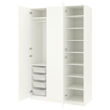 IKEA Pax Forsand Beyaz 150x60x236 cm Gardırop