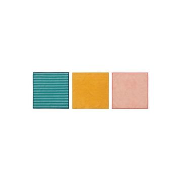 IKEA Pepprig 28x28 cm 3 Adet Microfiber Kurulama Bezi