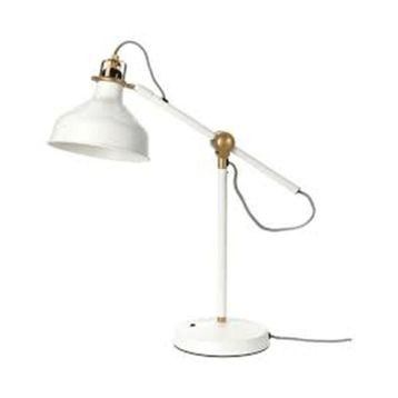 IKEA Ranarp Beyaz Çalışma Lambası