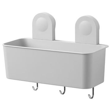 IKEA Ranen 26x21 cm Gri Duş Sepeti